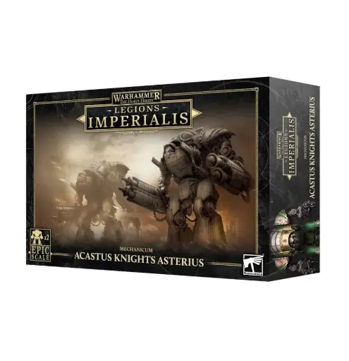 [GAW 03-86] Mechanicum : Acastus Knights Asterius │ Warhammer Legion Imperialis