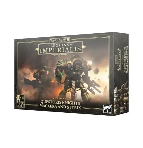 [GAW 03-88] Mechanicum : Questoris Knights Magaera and Styrix │ Warhammer Legion Imperialis