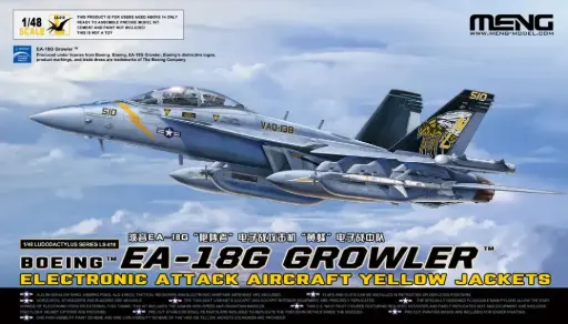 [MNG LS-019] Meng : Boeing EA-18G Growler │ Electronic Attack Aircraft Yellow Jackets