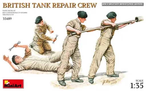 [MNT 35489] MiniArt : British Tank Repair Crew 