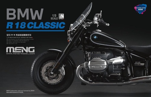 [MNG MT-006s] Meng : BMW R 18 Classic (Pre-colored Edition)