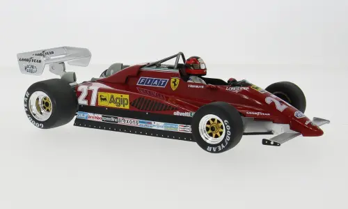 [MODC MCG18629F] Modelcar : Ferrari 126C2 │ No.27 GP belgian 