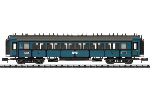 [MII 15324] Minitrix : Voiture grandes lignes 1/2 CL DRG