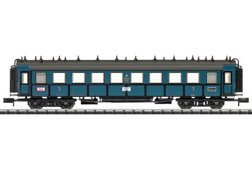 [MII 15325] Minitrix : Voiture grandes lignes 3°Cl DRG