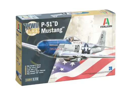 [ITA 1484] Italeri : P-51D Mustang ACES WWII