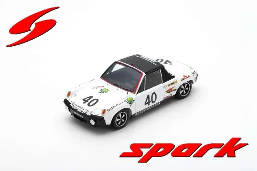 [SPK 18S854] Spark model : Porsche 914/6 No.40 6th 24H Le Mans 1970 G. Chasseuil -C. Ballot Lena