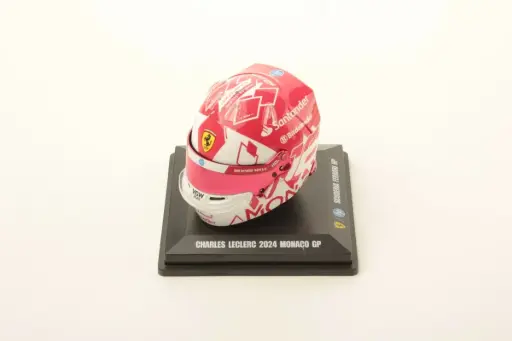 [LOO LSHEL001] LookSmart : Casque Helmet │ Charles Leclerc Ferrari F1 Monaco 2024