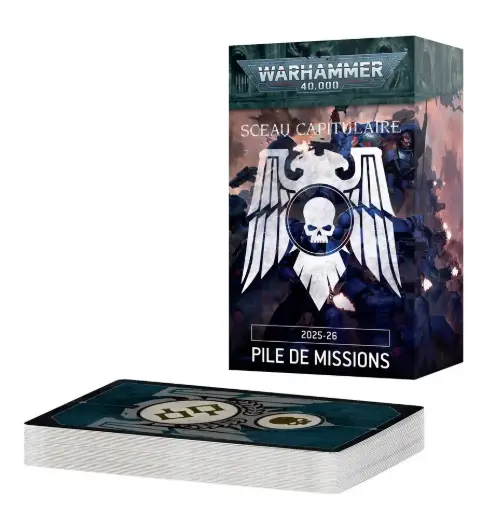 [GAW 40-65FR] Warhammer 40.000 : Chapter Approved 2025 - Pile de Missions [FR]│ Warhammer 40.000