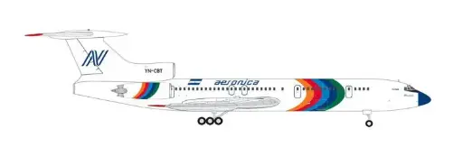 [HER 573207] Herpa : Tupolev TU-154M Aeronica │ Momotombo 