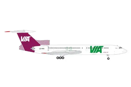 [HER 573214] Herpa : Tupolev TU-154M Air Via 