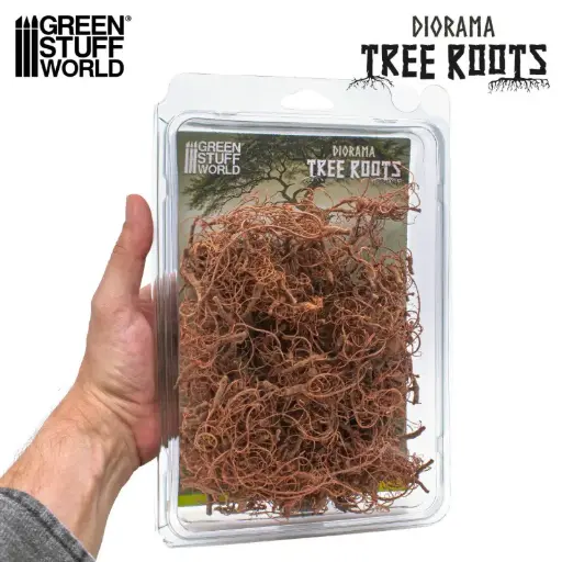 [TRC 13508] Green Stuff : Racines d'arbre │ Diorama