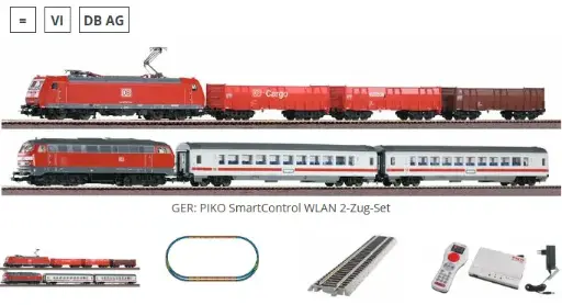 [PIK 59014] Piko : Boite Départ Digital Wireless (2 Trains)