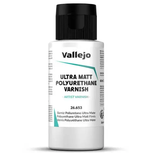 [VAL 26.653] Vallejo : Vernis Ultra Matt Polyurethane 60Ml (copie)