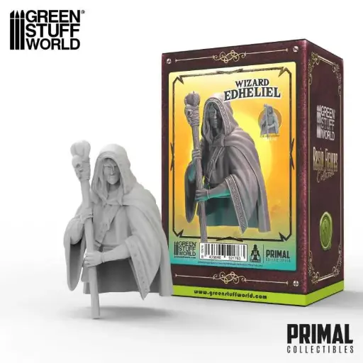 [PRC 12676] Primal Collectible : Wizard Edheliel │ Resin Figures Collection