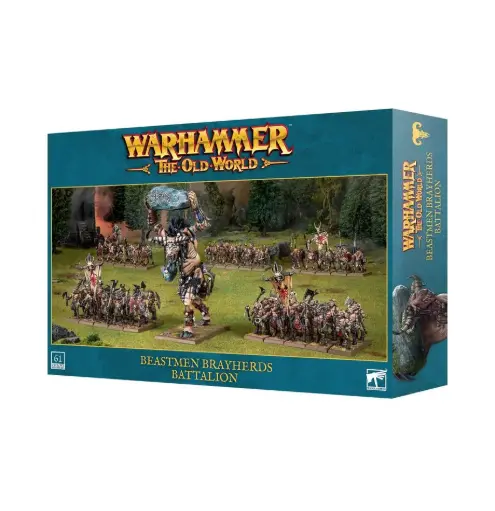 [GAW 08-110] Beastmen Brayherds : Bataillon│ Warhammer The Old World