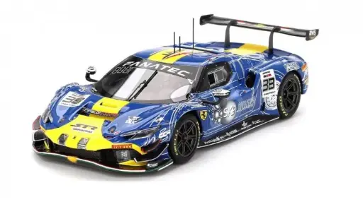 [BBR CS010] BBR : FERRARI 296 GT3 │ No.38 ST Racing 24H SPA 2023 J. Miller - S. Tan - I. Tutumlu - L. Weiss