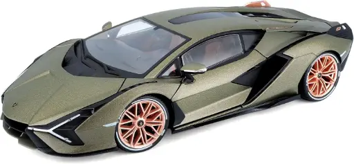 [BUR 18-11046] Burago : Lamborghini Sian FKP37 │ 2019 - Vert
