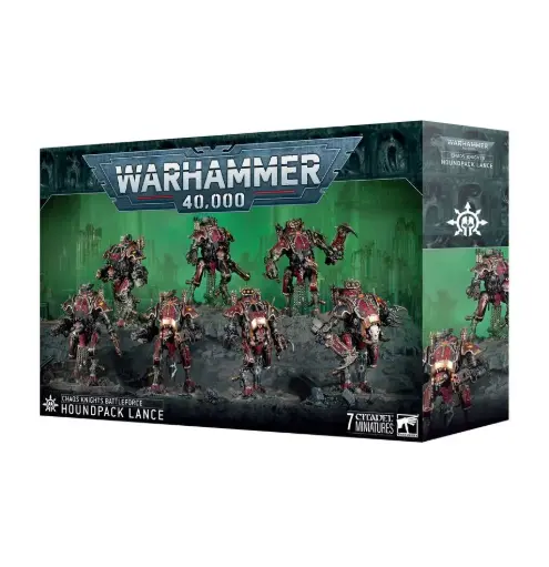 [GAW 43-104] Chaos Knights : Houndpack Lance Battleforce │ Warhammer 40.000