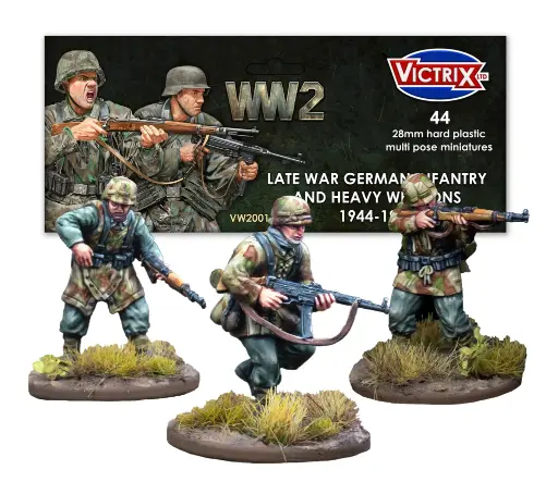 [VTX VW2001] Victrix : Late War German Infantry and Heavy Weapons (1944-1945) 