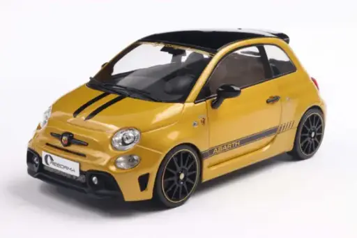 [SOL S1811306] Solido : Fiat F595 Abarth Works Yellow