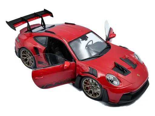 [SOL S1812101] Solido : Porsche 992 GT3RS Rouge et Noire  2024 