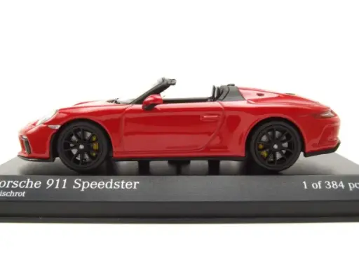 [mnc 410061135] Minichamps : Porsche 911 (991) Speedster 2019 Rouge 