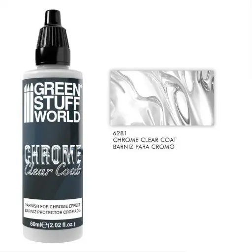 [GSW 6281] Green Stuff : Chrome Clear Coat 60 ml