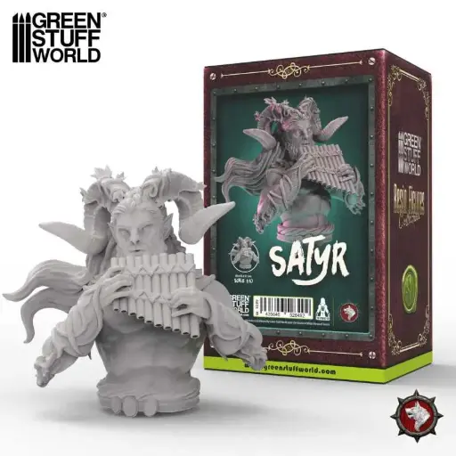 [GSW 5289] Green Stuff : WWTavern │ Buste Satyr