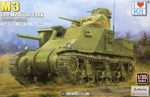 [ILK 63521] I love Kit : M3 Lee Medium Tank 