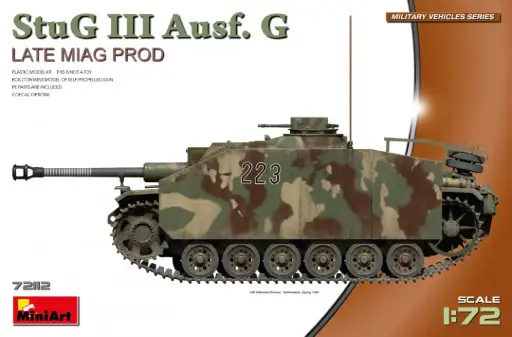 [MNT 72112] MiniArt : StuG III Ausf. G Late Miag Prod.
