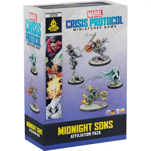 [AMG CP220] Marvel Crisis Protocol : Midnight Sons [Multi-Langue] │ Character Pack