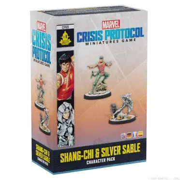 [AMG CP69] Marvel Crisis Protocol : Shang-Chi & Silver Sable [Multi-Langue] │ Character Pack