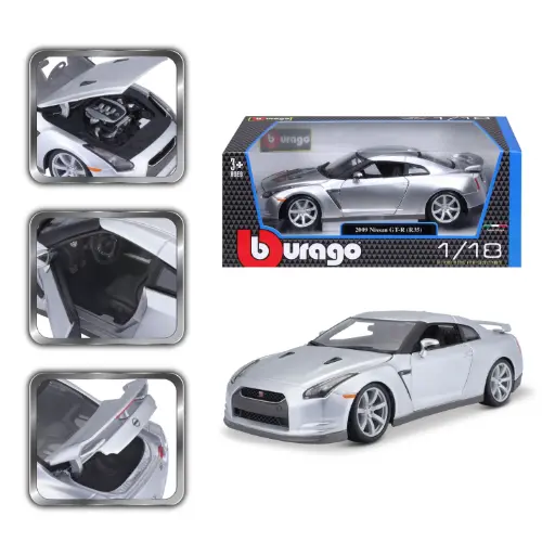 [BUA 18-12079] Burago : Nissan GT-R (R35)