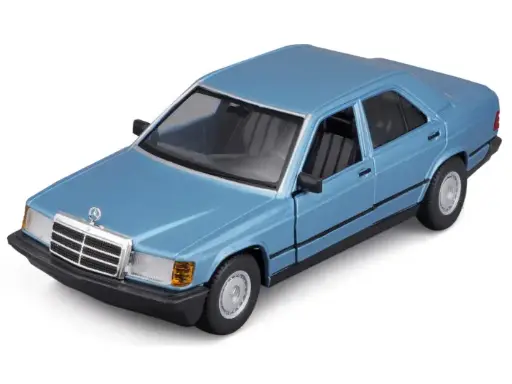 [BUR 18-21103B] Burago : Mercedes 190E 2.6 Bleu