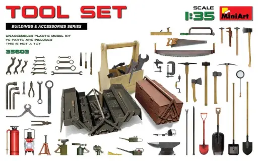[MNT 35603] MiniArt : Tool Set 
