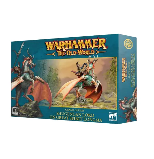 [GAW 06-207] Grand Cathay : Shugen Lord on Great Spirit Longma │ Warhammer The Old World