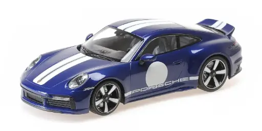 [MNC 155062006] Minichamps : Porsche 911 Sport Classic 2022 │ Bleu métallique 