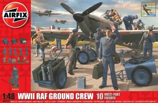 [AIR A04702] Airfix : WWII RAF Ground Crew 