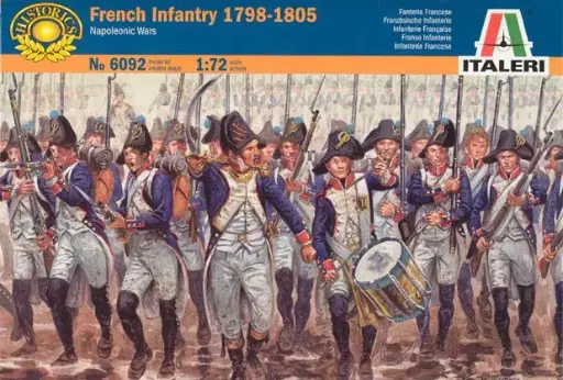 [ITA 6092] Italeri : French Infantry 1798-1805 │ Napoleonic Wars