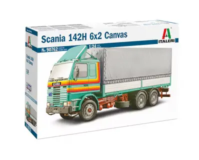 [ITA 90762] Italeri : Scania 142H 6x2 Canvas 