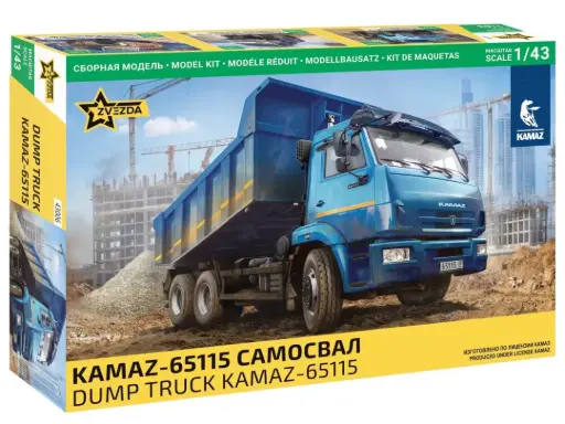 [ZVE 43006] Zvezda : Dump Truck Kamaz-65115 