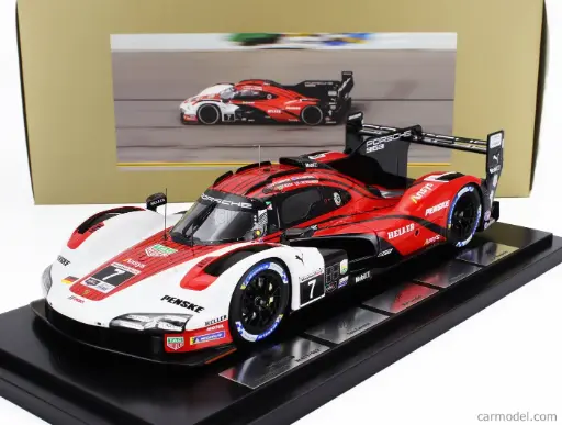 [SPK WAP0210870S963] SPARK : Porsche 963 - Porsche Penske n°7 Winner 24h Daytona - Campbell - Cameron - Nasr - Newgarden 2024 - PORSCHE - 963 9RD 4.6L TURBO V8 TEAM PORSCHE PENSKE MOTORSPORT N 7 WINNER 24h DAYTONA 2024 MATT CAMPBELL - DANE CAMERON - FELIPE NASR - JOSEF NEWGARDEN - CON VETRINA - WITH SHOWCASE