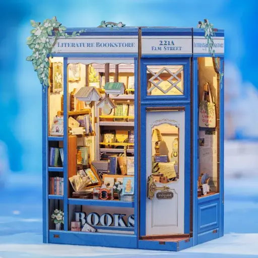 [CBE BJAA203] CuteBee : DIY Book Nook Kit | Literature Bookstore
