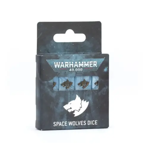 [GAW 53-27] Black Library  : WARHAMMER 40000: SPACE WOLVES DICE
