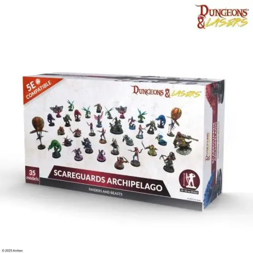 [ARS DNL0109] Dungeon & Lasers : Raiders and Beasts of Scareguards archipelago