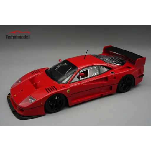 [TEN TM18-410F] Tecnomodel : Ferrari F40 LM Press Version with Black Rims 1996 Red Tecnomodel 
