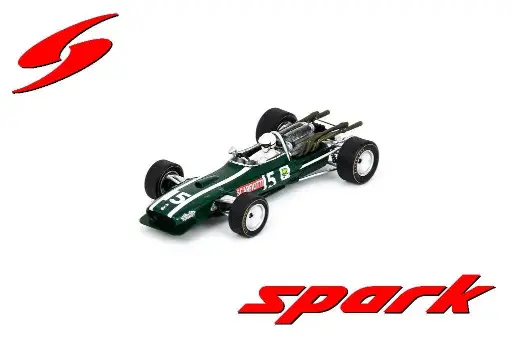 [SPK S5297] Spark : Cooper T86 │ No.15 South African GP 1968 Lodovico Scarfiotti