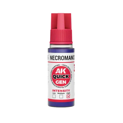 [AK AK17005] Ak : Necromancer Purple (18ml) │ Quick Gen