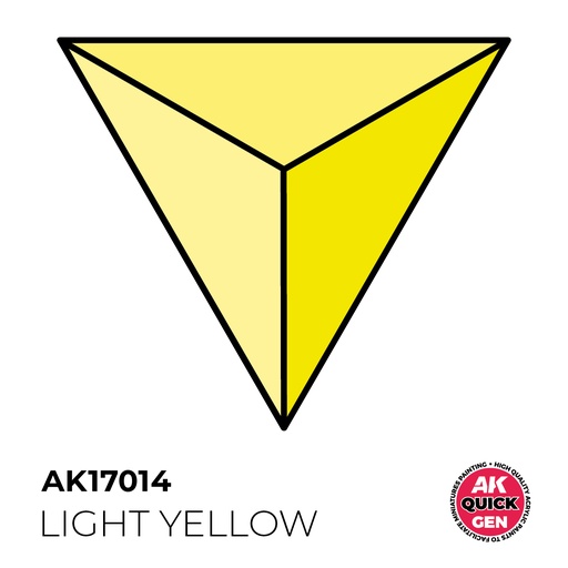[AK AK17014] Ak : Light Yellow (18ml) │ Quick Gen