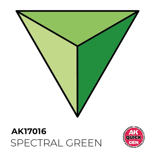 [AK AK17016] Ak : Spectral Green (18ml) │ Quick Gen